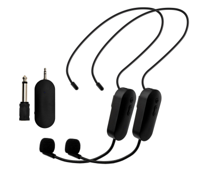 Mikrofon MusicMate Bezprzewodowy system mikrofonowy MM-700 EchoDual